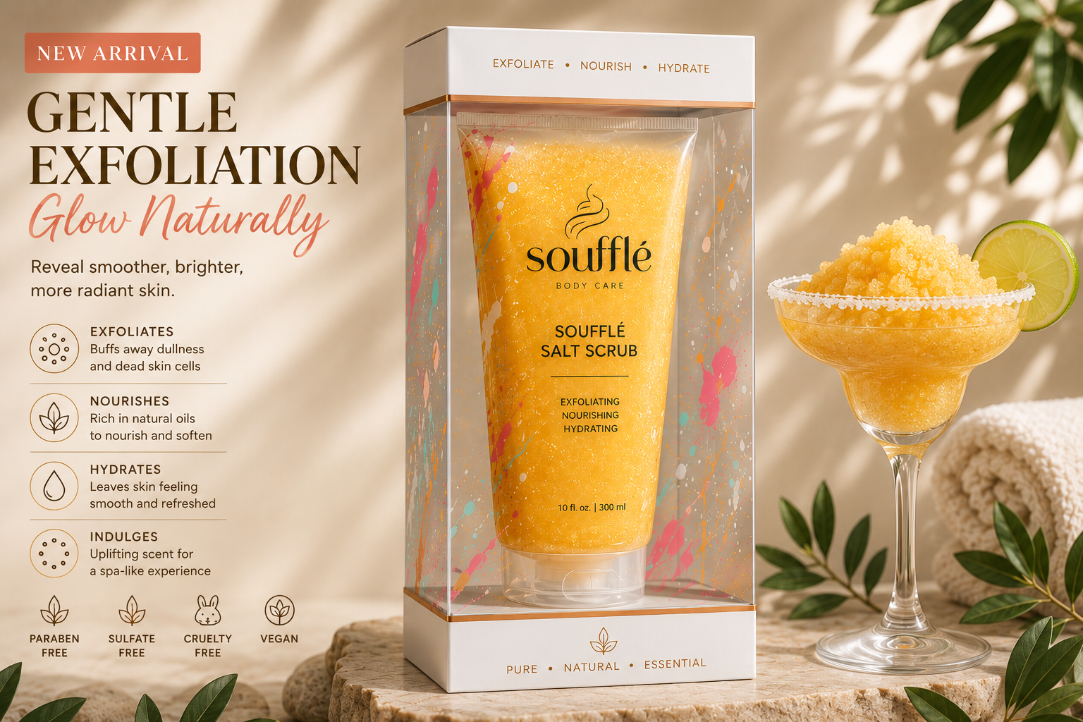 Soufflé Salt Scrub